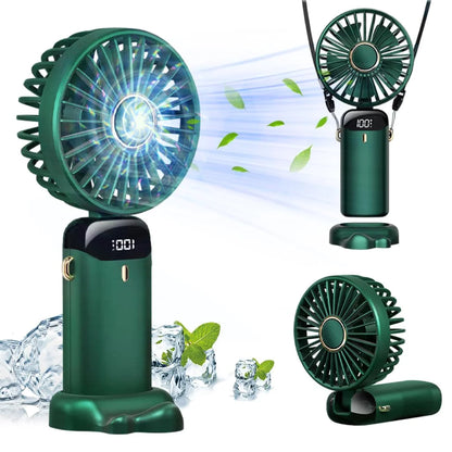 Foldable Type-C Rechargeable Handheld Fan