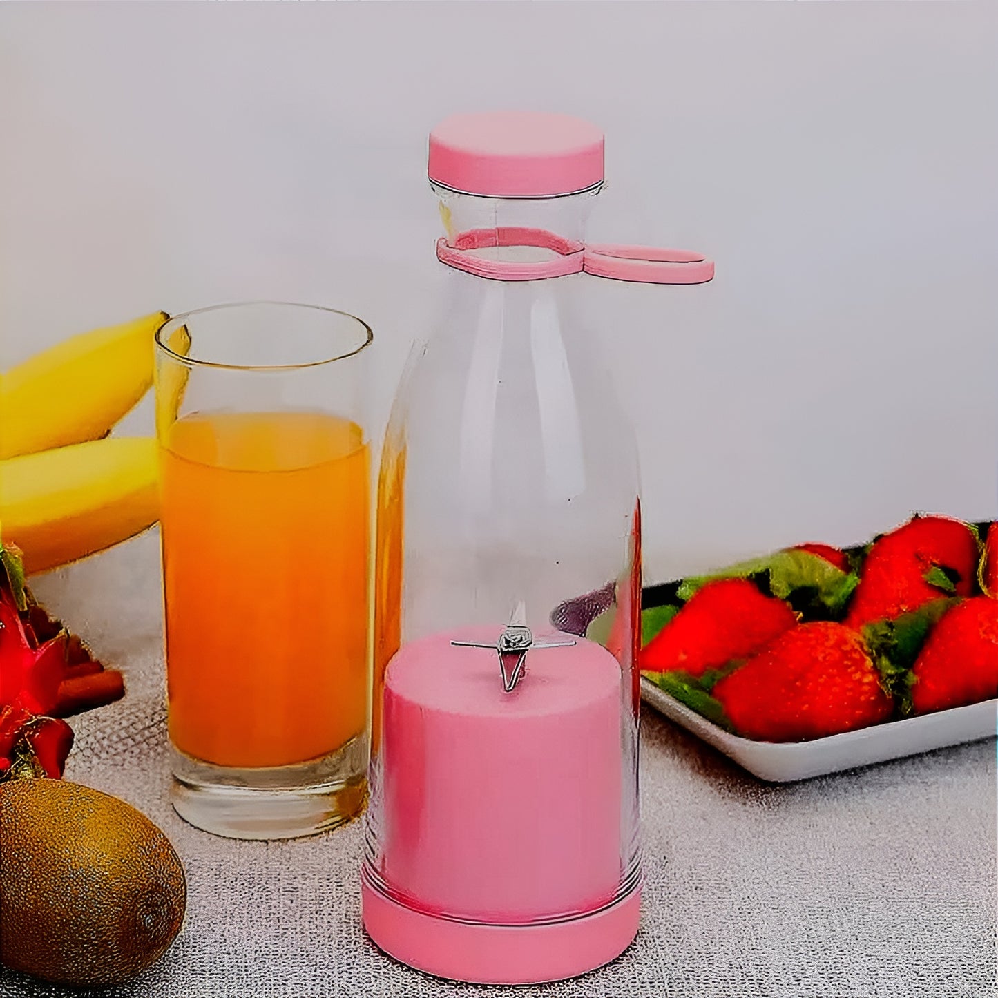 Mini Portable Blender Rechargeable Electric Fruit Juicer Mixers