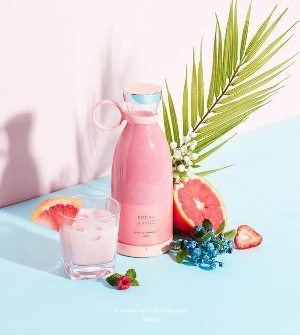 Mini Portable Blender Rechargeable Electric Fruit Juicer Mixers