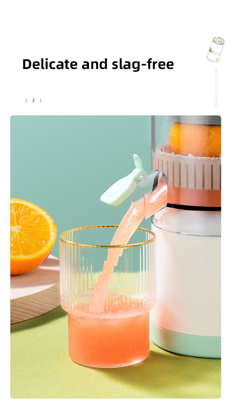 Rechargeable Automatic Juicer for Fresh Fruit Juice