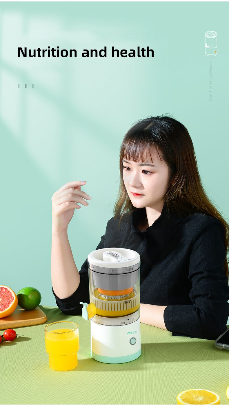 Rechargeable Automatic Juicer for Fresh Fruit Juice