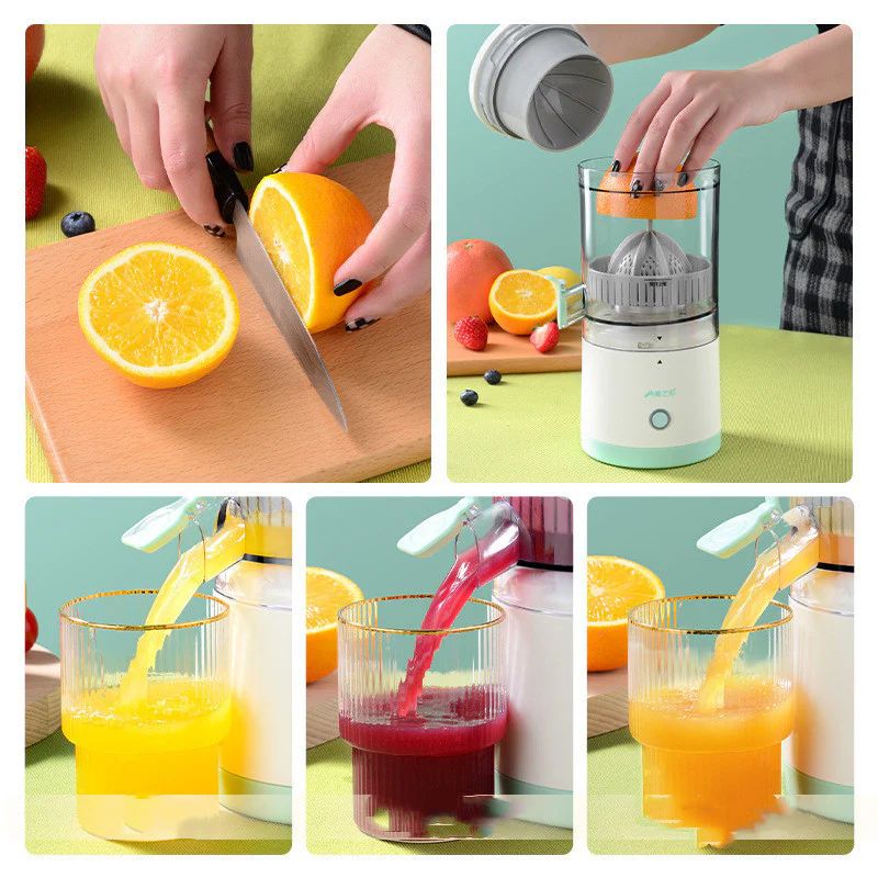 Rechargeable Automatic Juicer for Fresh Fruit Juice