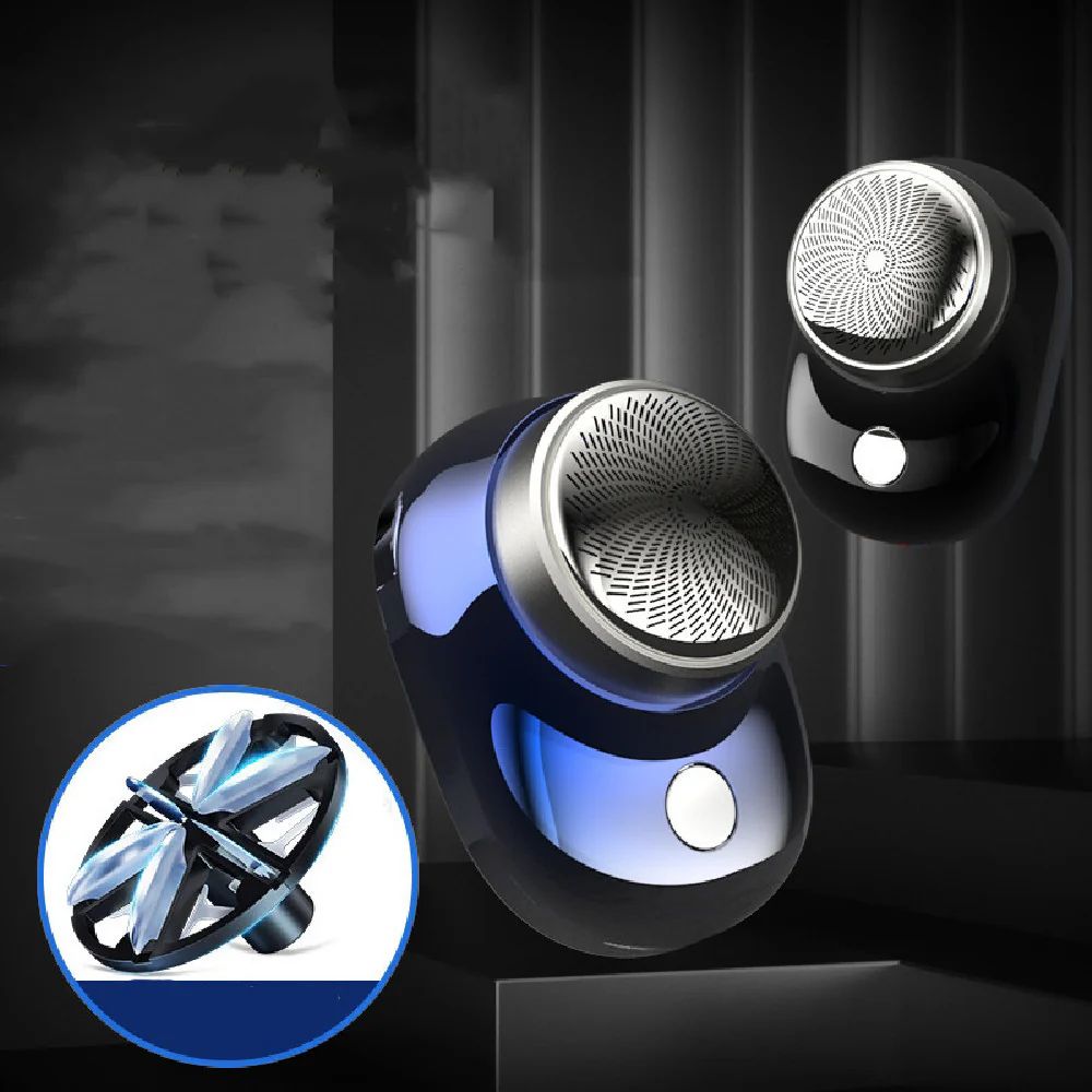 Waterproof Mini Electric Shaver - Portable USB Rechargeable Razor