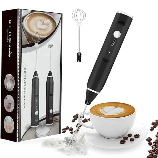 Rechargeable 2-in-1 Coffee Beater & Milk Frother