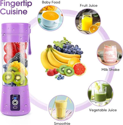 Portable Electric Juicer Blender for Fresh Smoothies