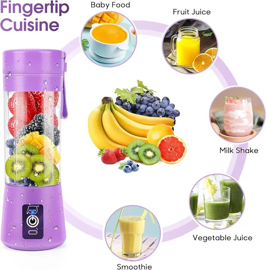 Portable Electric Juicer Blender for Fresh Smoothies
